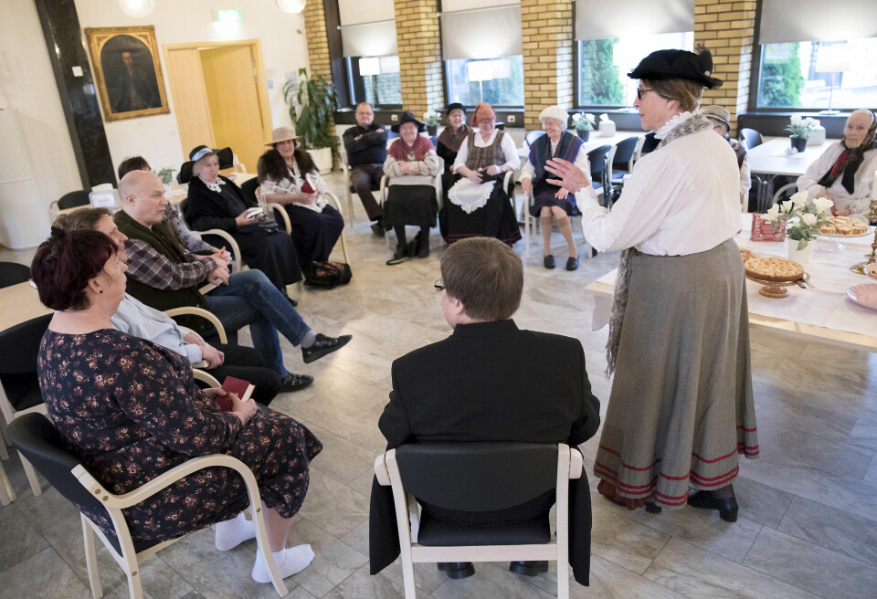 Här firas Luther med husförhör