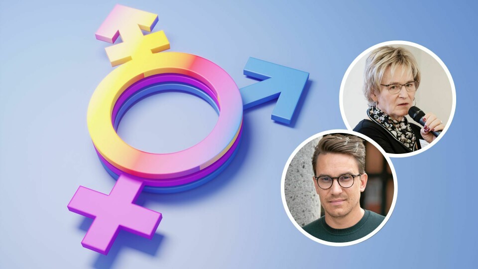 Ann-Christine Ruuth, som under flera år varit verksam i organisationen Transammans ochErik Gyll, som är präst och biträdande chef för avdelningen för kyrkoliv på kyrkokansliet. Transteologi