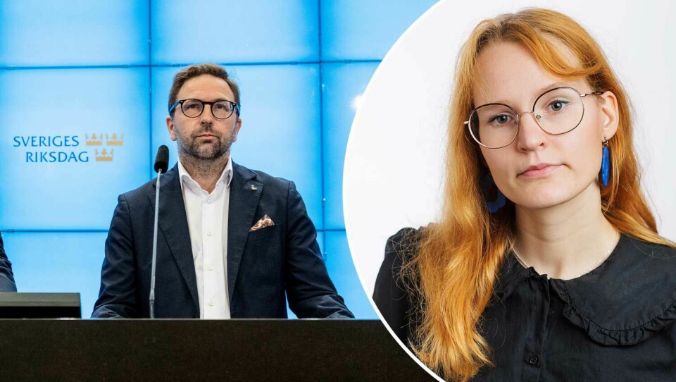 Fredrik Malm, riksdagsledamot för Liberalerna.