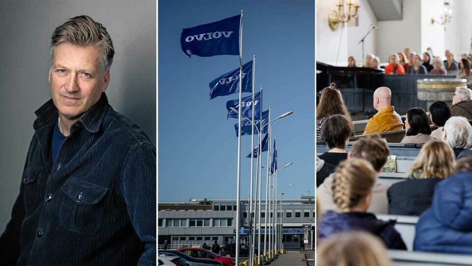 Joachim Berner (till vänster) skriver om vikten av att succession genomförs på rätt sätt.Foto; Thron Ullberg, TT, Mikael M Johansson.