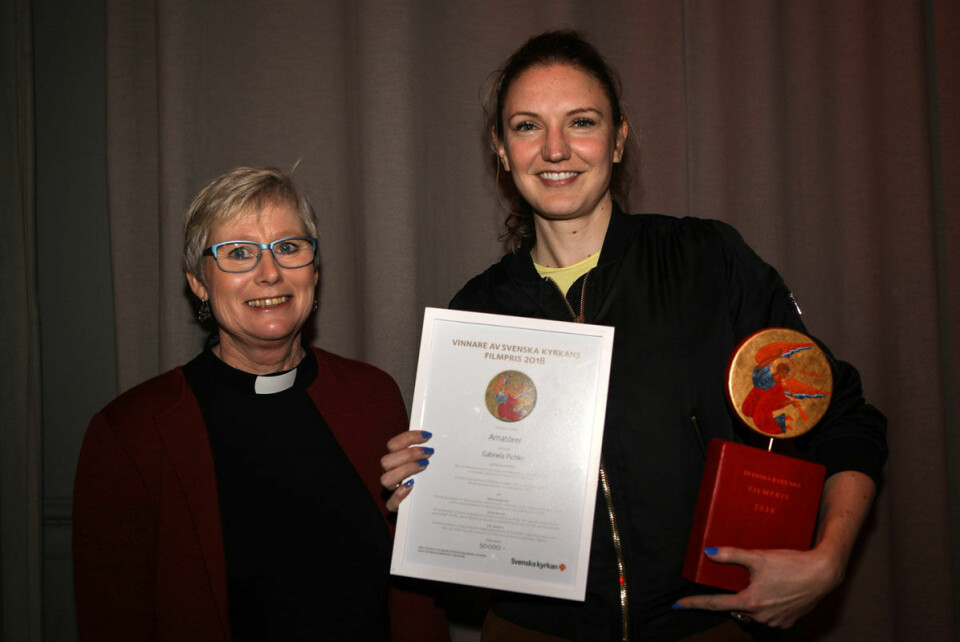 Pichlers Amatörer får Svenska kyrkans filmpris