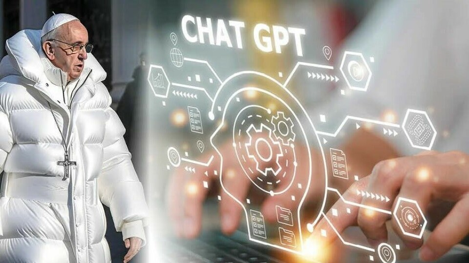 En AI-genererad bild på påven, i stor täckjacka väckte uppmärksamhet världen runt för någon vecka sedan. Artificiell intelligens