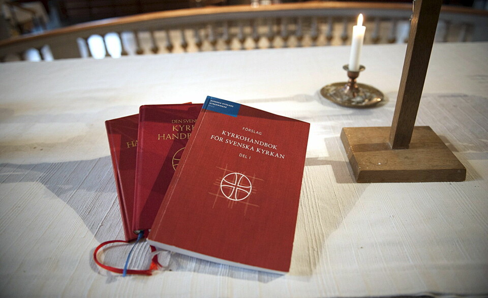 Hittepåreligion i kyrkohandboken