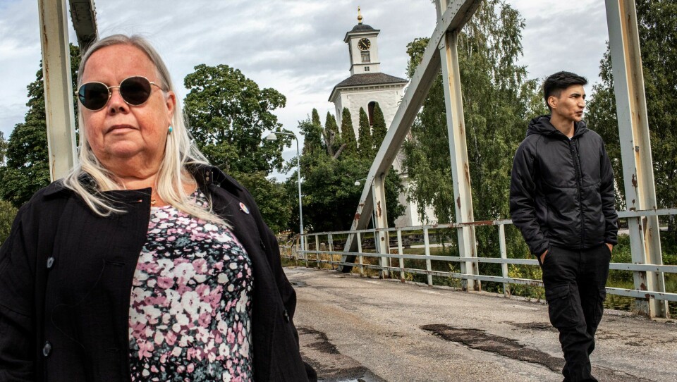 Eva Blomberg Svensson är aktiv i kyrkopolitiken och tvekade inte när Mohammad behövde någonstans att bo.