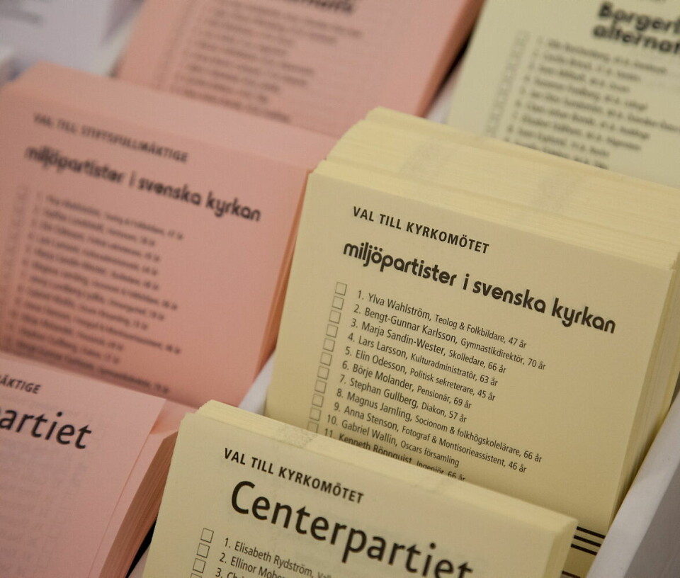 Är kyrkan en politisk organisation?