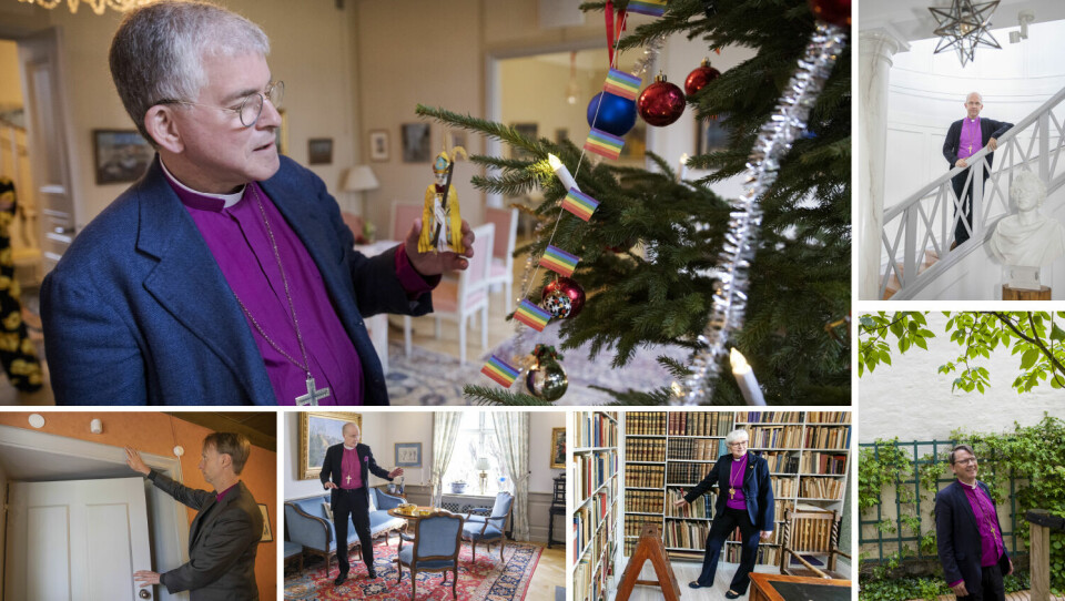 Så ser det ut hemma hos biskoparna