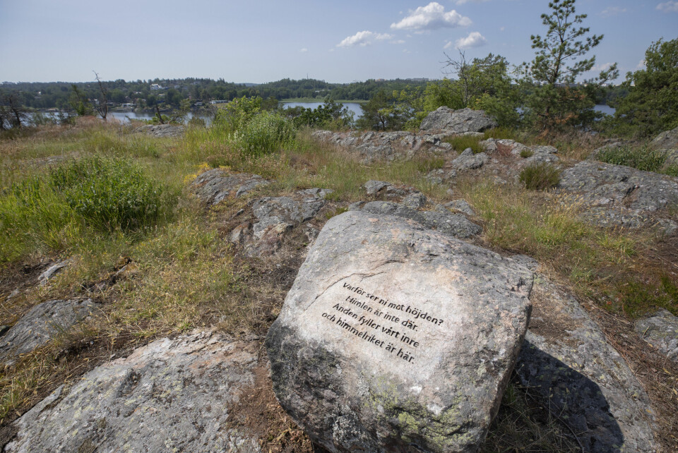 Stenarna talar på Stora Sköndal