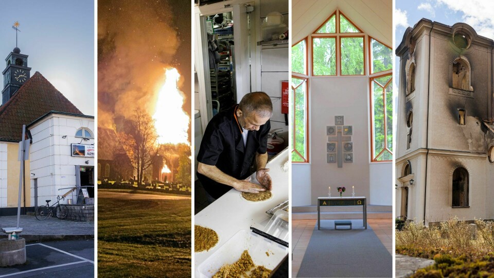 Det handlar om 72 kyrkor, 50 kapell, 3 bönhus och 2 kyrksalar samt några övriga byggnader som har försvunnit ur Svenska kyrkans ägo. Kyrkans Tidning listar