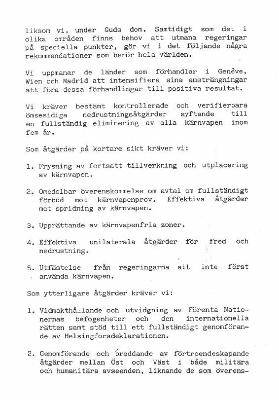 Förbjud kärnvapen nu!