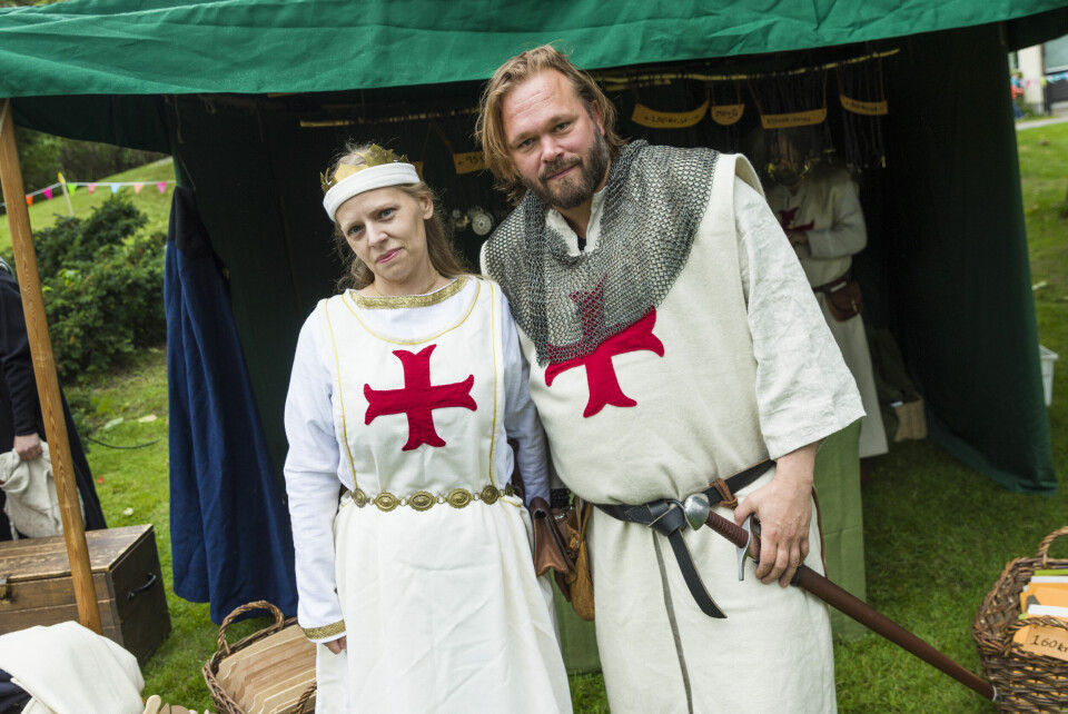 Maria Byqvist och skådespelaren Joakim Nätterqvist.