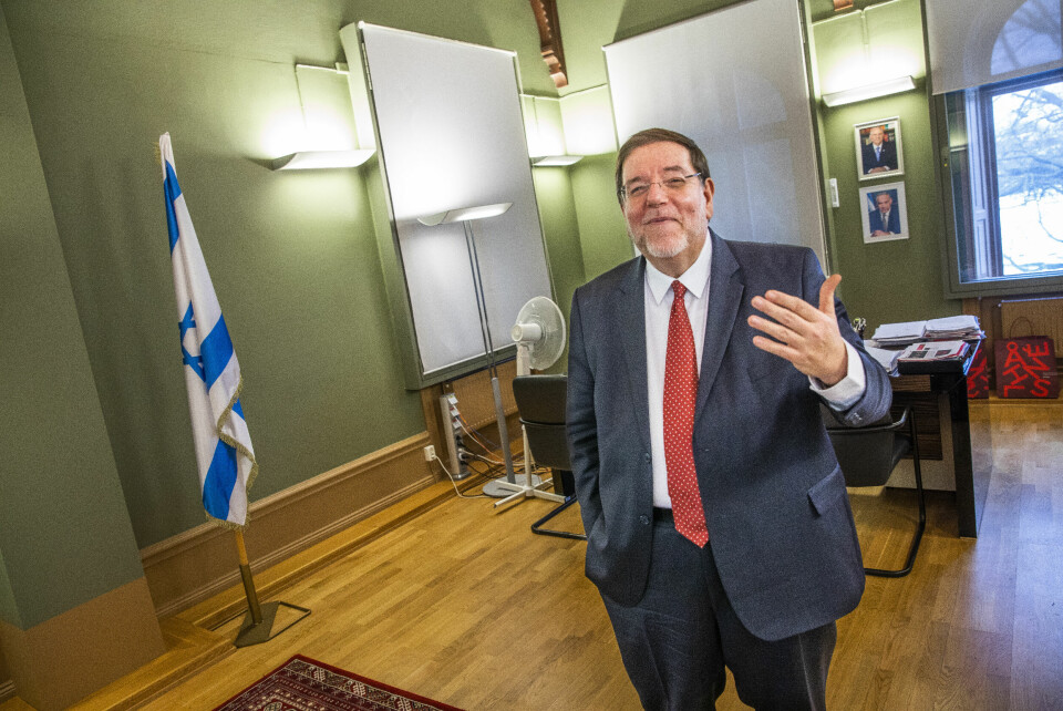 Israels ambassadör Ilan Ben-Dov.