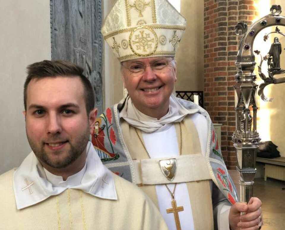 Prästerna som vigdes och mottogs i helgen