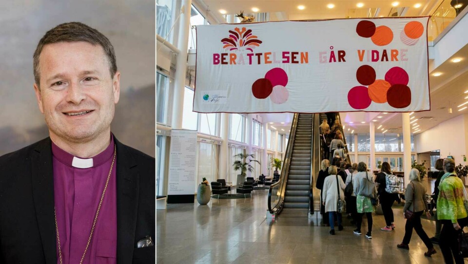 Svenska kyrkan har under den här våren uppvisat initiativrikedom och driv, och det på alla nivåer, uppger debattören. Bild från lärandefestivalen i Karlstad förra året.