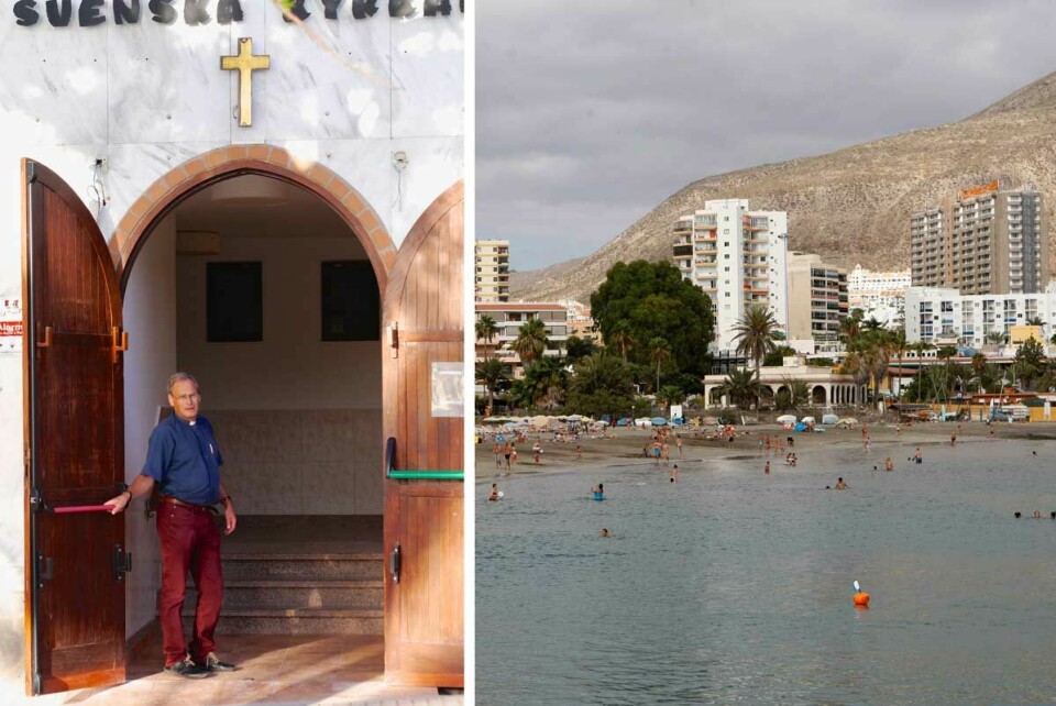 Lagstopp halverar kyrkans personal på Teneriffa
