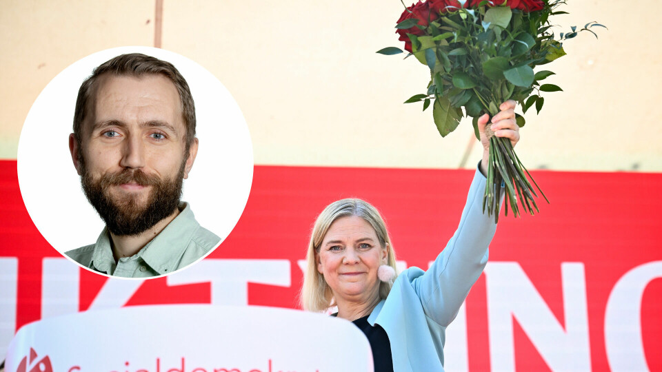 Socialdemokraternas partiledare Magdalena Andersson.