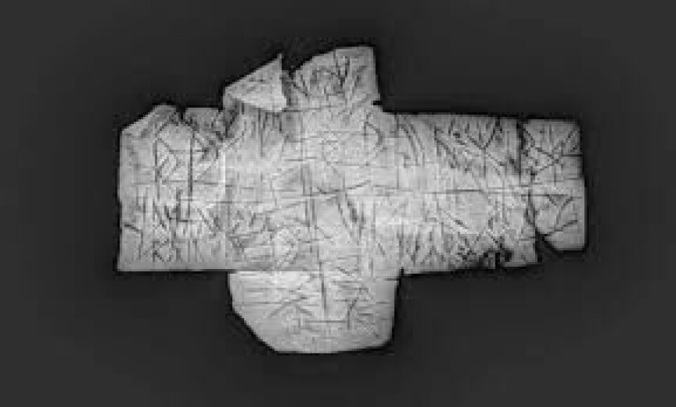 Medeltida blykors analyserat