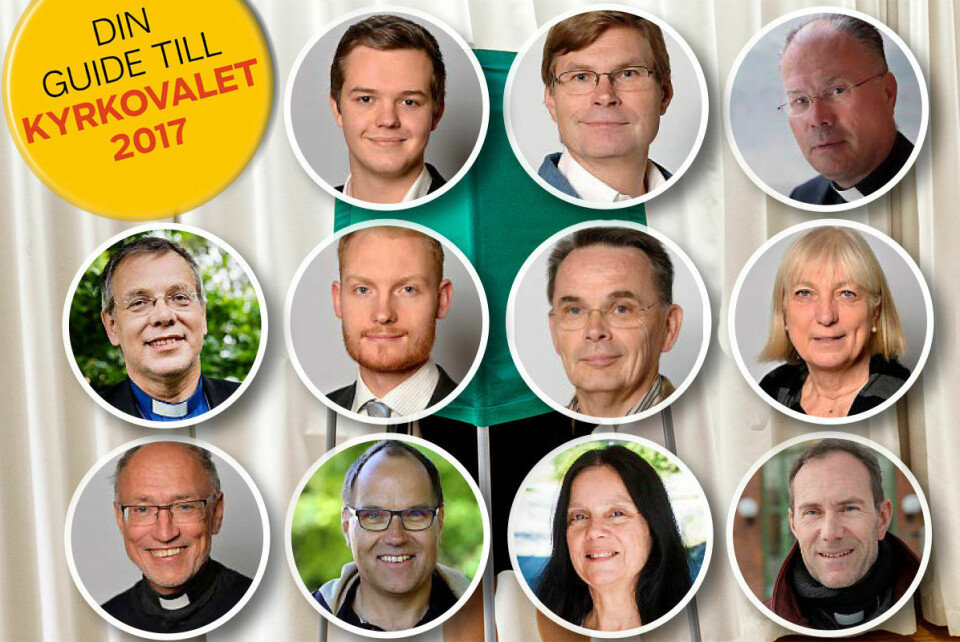 Din guide till kyrkovalet: De vill ha ditt förtroende