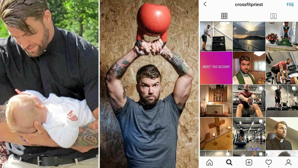 Träningen har följt Oskar Arngården sedan barnsben. Crossfit är en träningsform som kretsar kring funktionella rörelser som att lyfta, hoppa eller släpa, utförda med hög intensitet. foto: ma Oskar Arngården