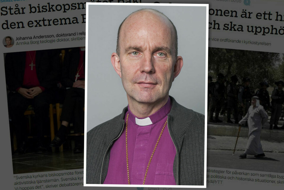 Svenska kyrkan tar inte avstånd från BDS-rörelsens aktörer