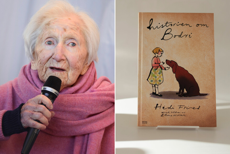 Hédi Fried ger ut barnboken 'Historien om Bodri' tillsammans med illustratören Stina Wirsén.