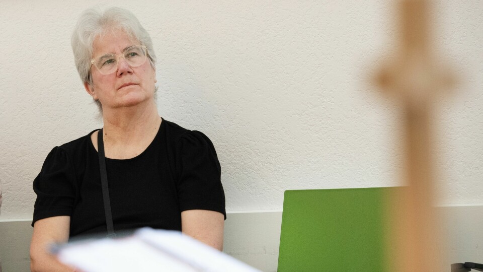 Lotta Nordling, 65 år är född hörselskadad. Hon önskar det skulle vara gudstjänst oftare. Lotta Nordling