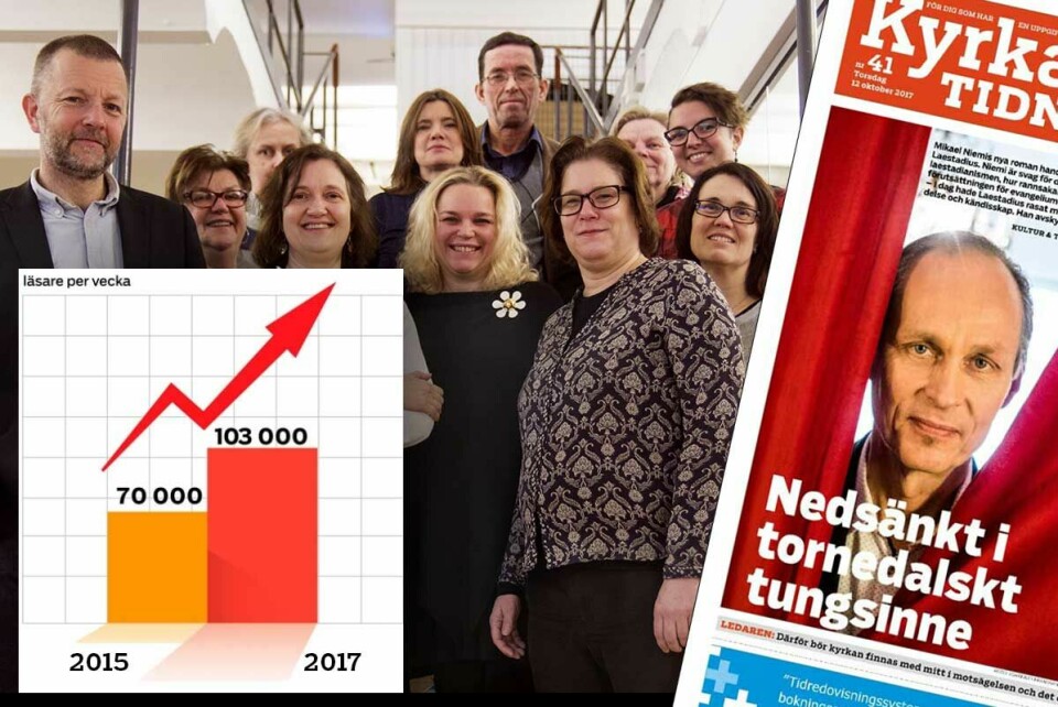 Fortsatt läsarsuccé för Kyrkans Tidning