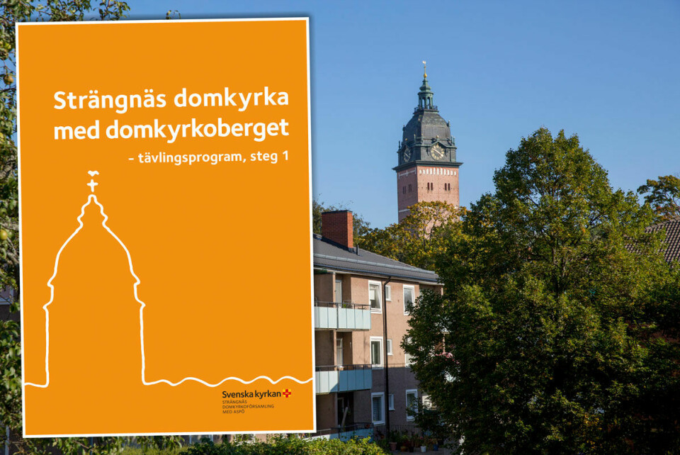 Stort intresse för arkitekttävling om Strängnäs domkyrka