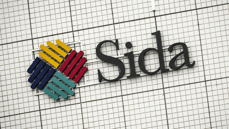 Sida har genomfört en stor sållningsprocess. Sida logga