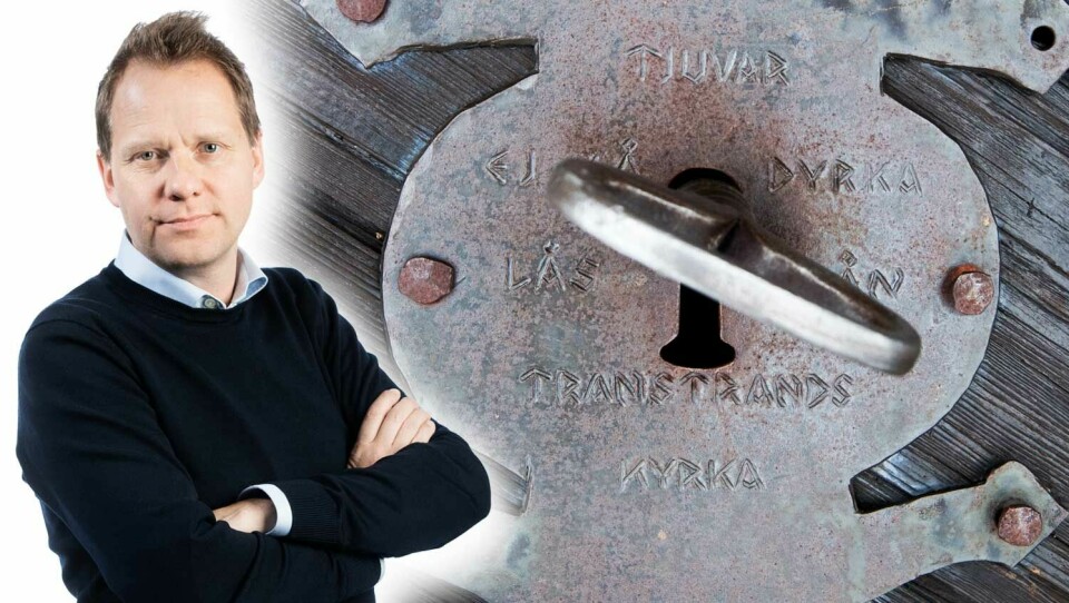 Blott i det öppna ... gäller också för kyrkorummen