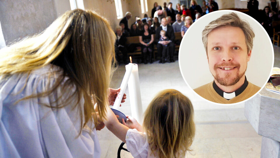 Församlingen stängs ute från sin egen gudstjänst