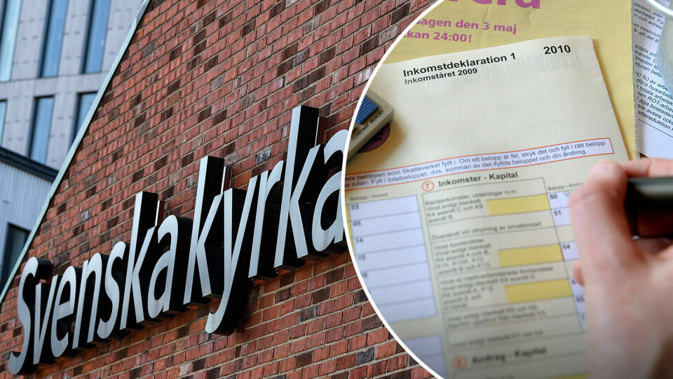 Det är på deklarationsblanketten som det både står om du betalar kyrkoskatt och hur mycket du betalar i begravningsavgift. Medlemmar i Svenska kyrkan betalar kyrkoavgift