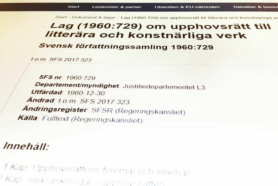 Nya upphovsrättsanspråk på kyrkohandboken