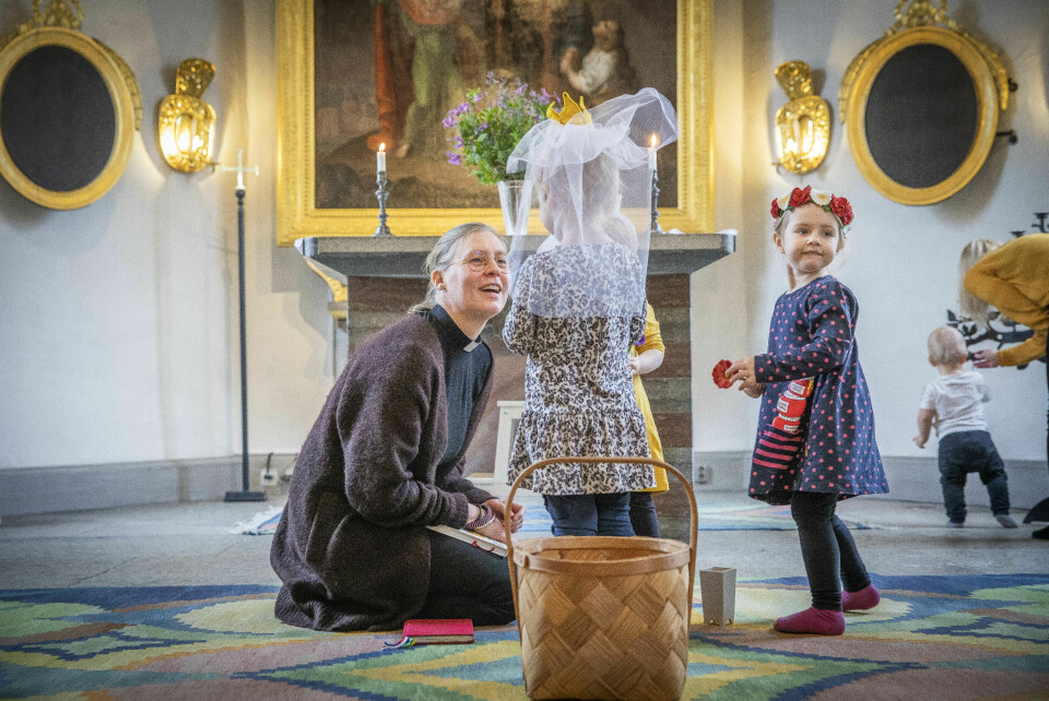 Kyrkan bäst utan bänkar – om barnen får bestämma