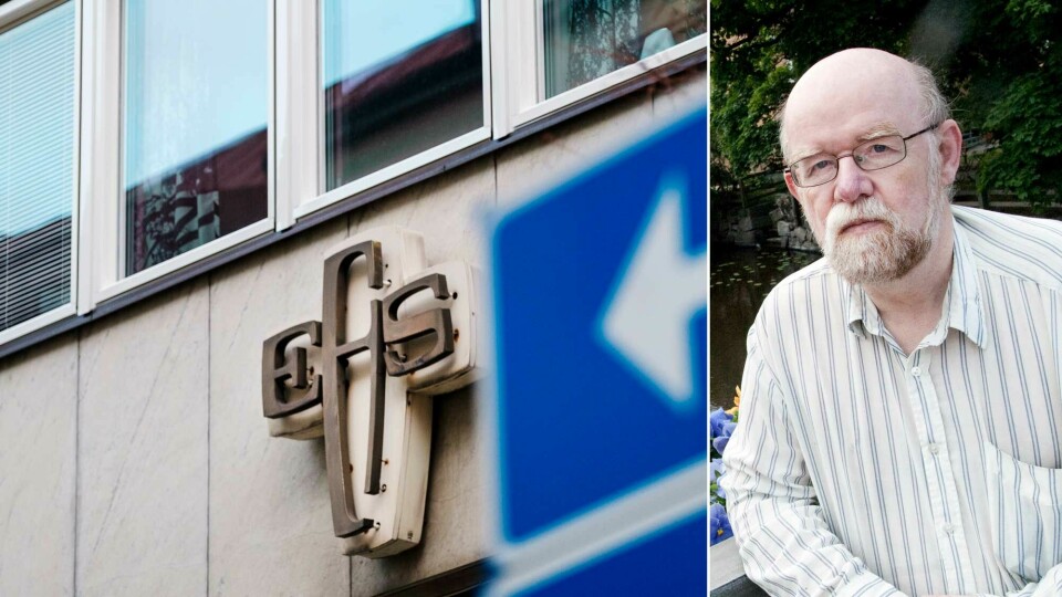 Gunnar Edqvist påminner om överenskommelsen mellan EFS och Svenska kyrkan.