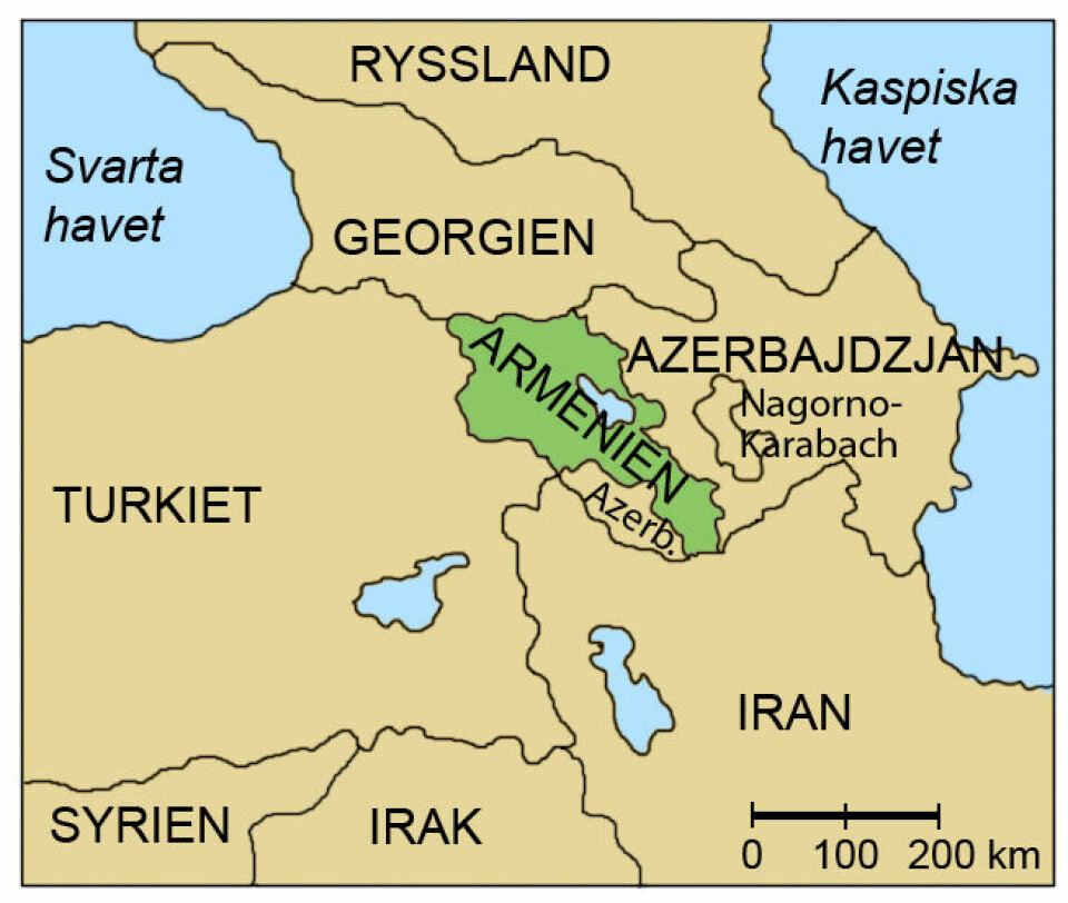 Fakta: Armenien och Nagorno-Karabach