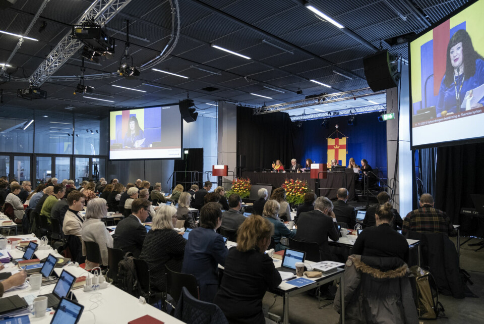 Hwad vil Social-Demokraterna (med Svenska kyrkan)?
