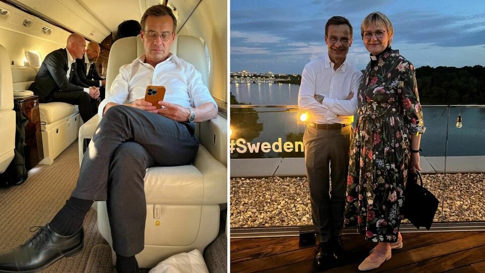 Bilder från den uppmärksammade resan som gjordes till USA i somras. Birgitta Ed