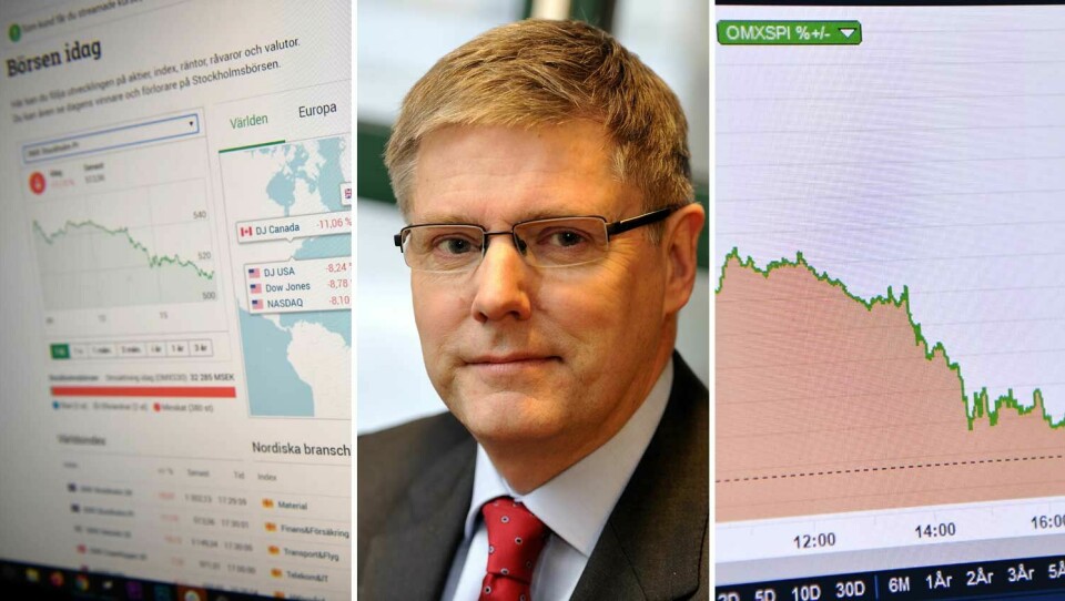 Börsras slår mot kyrkans ekonomiska buffert