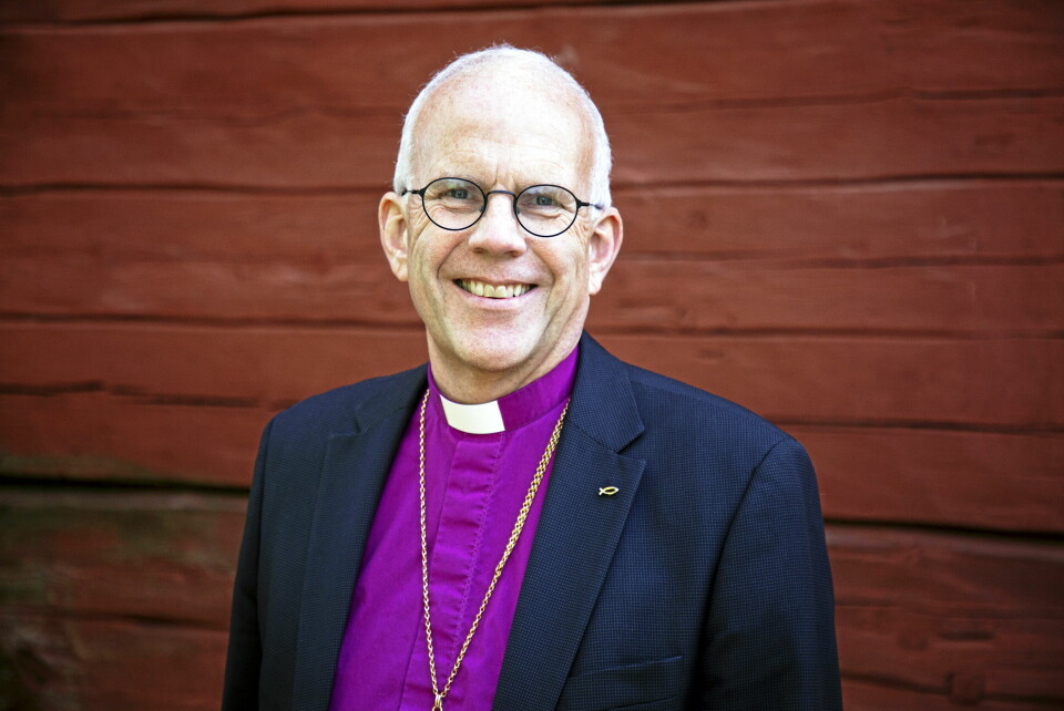 'Nu behöver jag smälta detta', säger Martin Modéus, biskop i Linköpings stift som fick flest röster.