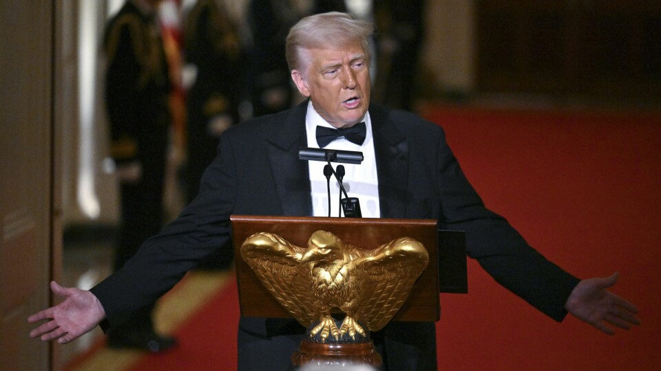 Donald Trump mot seger med sitt självlärda självförtroende.