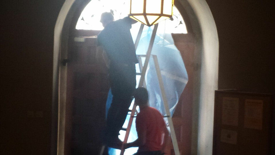 Kyrkans Tidning på plats: Film från Norbergs kyrka