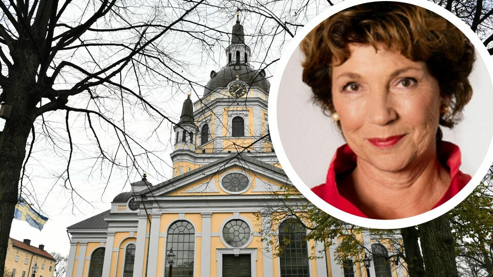 Amelia Adamo kommer gästa 'Samtal i skymningen' i Katarina kyrka den 19 september. Amelia Adamo