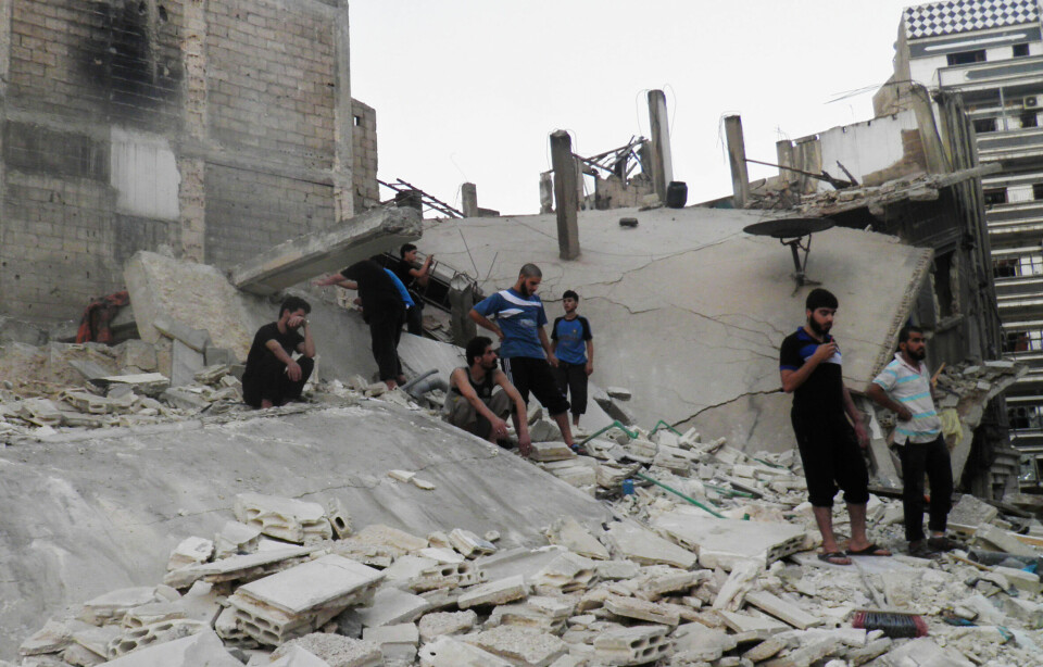 Nu flyr även kristna syrier sitt land