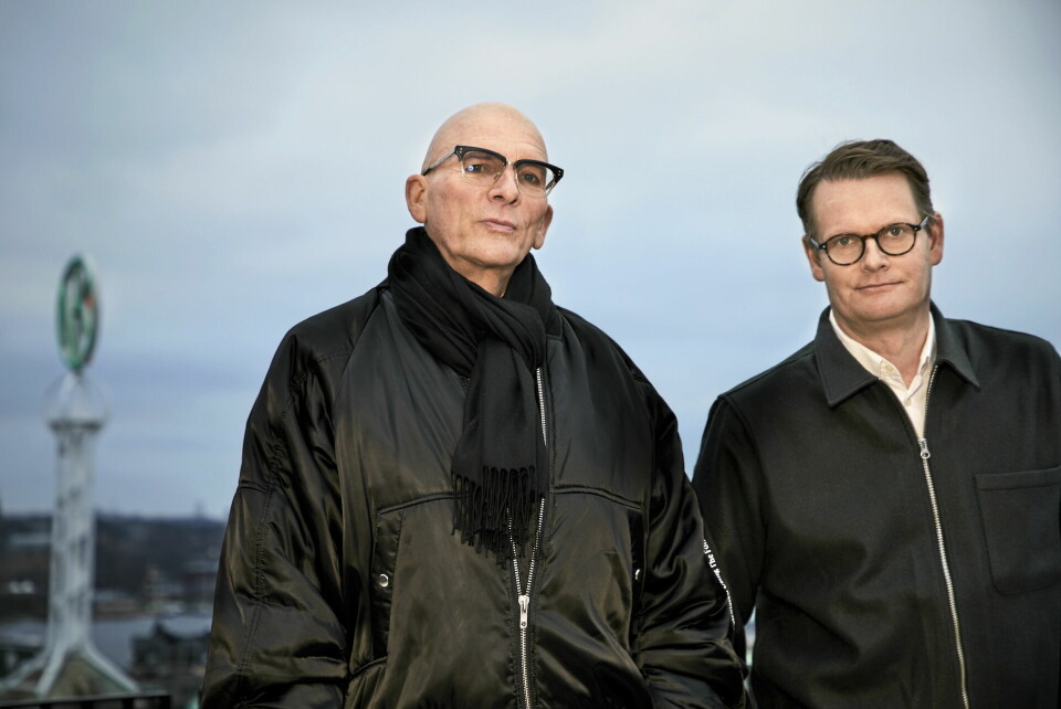 Kjell A Nordström och Per Schlingmann är aktuella med boken ”Corona Express. En liten bok om världen efter pandemin”.