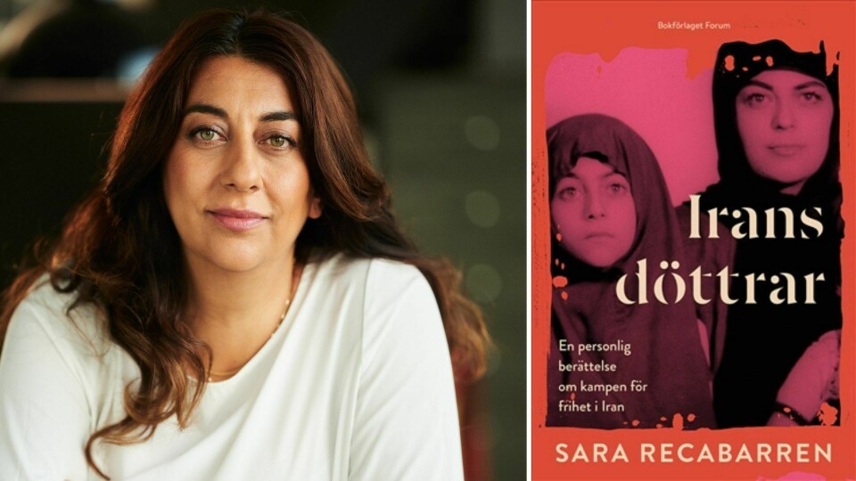 Med sin bok hoppas Sara Recabarren sprida kunskap om Iran. Hoppet sätter hon till den unga generationen. Irans döttrar av Sara Recabarren
