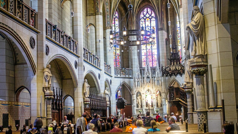 Kyrka i Wittenberg, Tyskland.