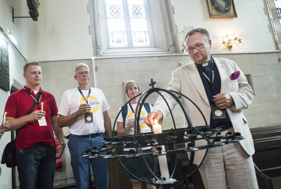 Kyrkoherden i London: Ledsen om människor känner sig besvikna