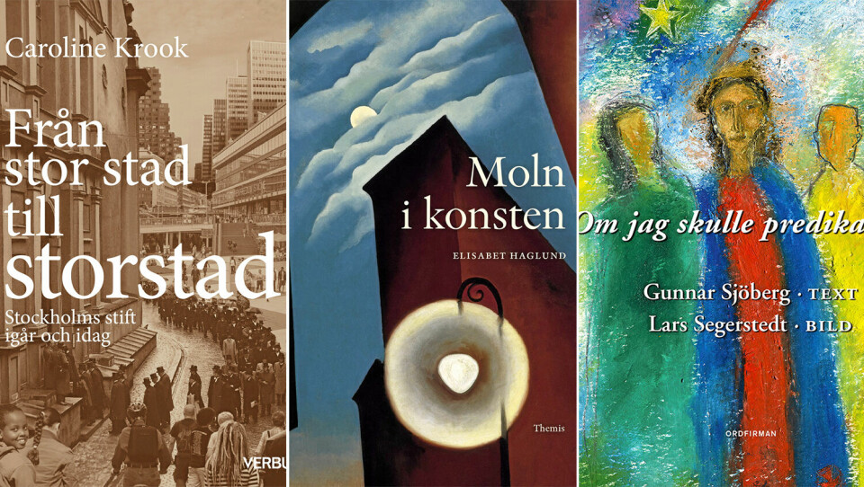 Tre kortrecensioner: kyrkohistoria, moln i konsten och söndagsläsning
