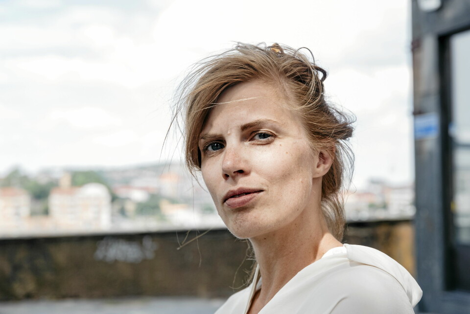 Lydia Sandgren fick på måndagen årets Augustpris för sin bok Samlade verk.