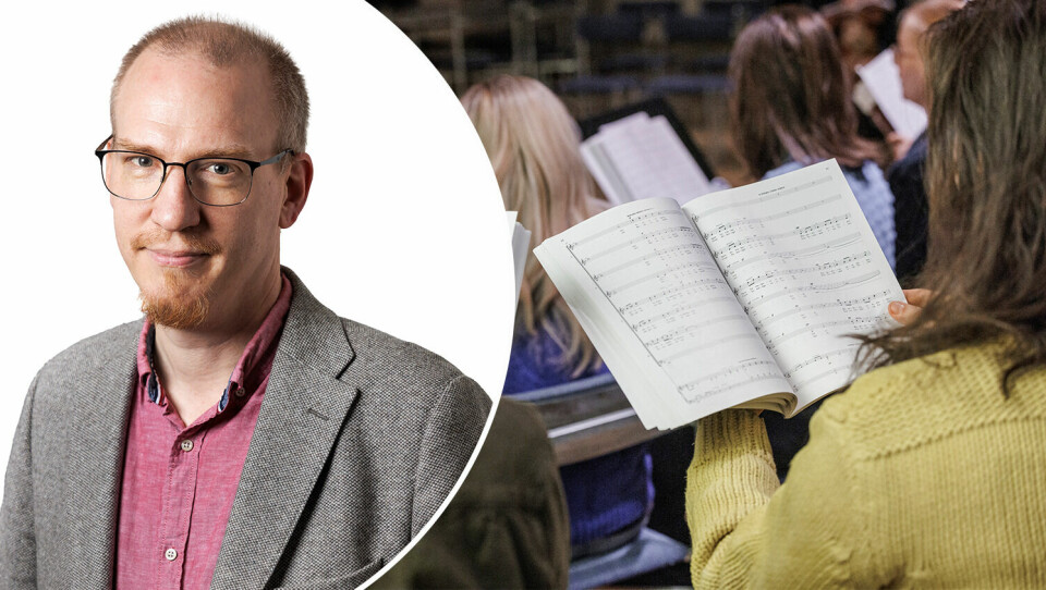 Så här ser mångas väg in i kyrkan ut.